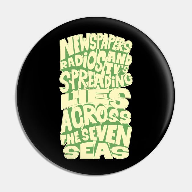 The last Poets - Mean Machine Pin by Boogosh