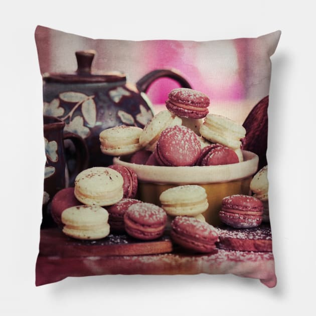 Teatime Treats Pillow by micklyn