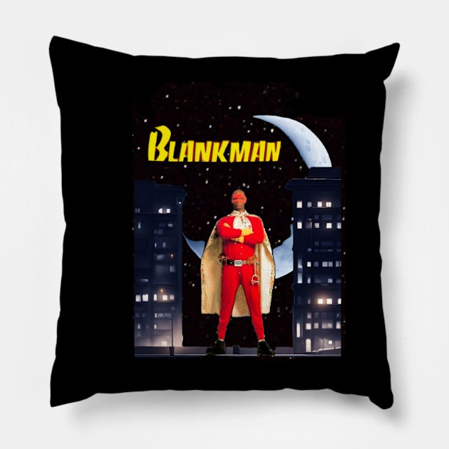 The Blank Knight Returns! Pillow by The Store Name is Available