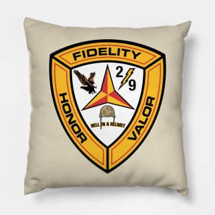 USMC 2nd Battalion 9th Marines Pillow