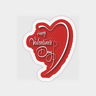 Hppy valentines day Magnet