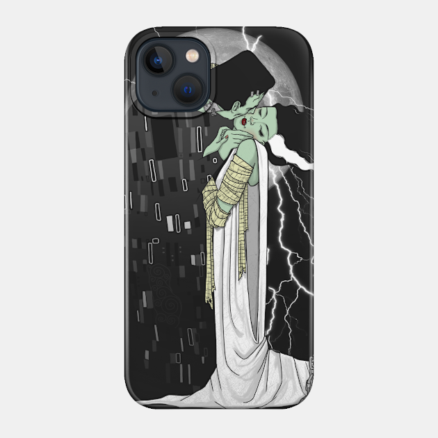 love beyond death - The Kiss - Phone Case