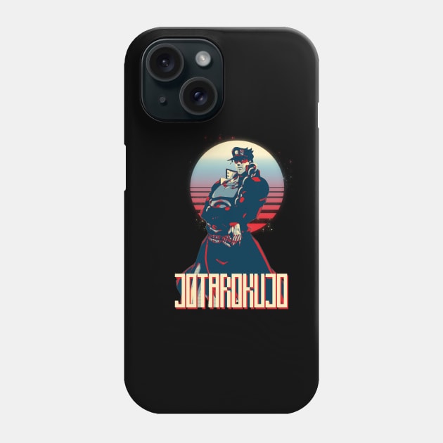 jotaro jojo Phone Case by Retrostyle