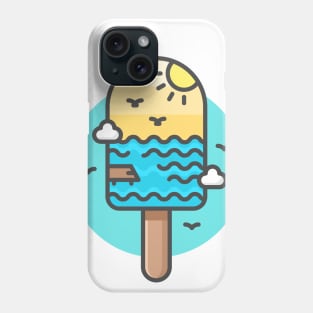 Sea Ice Cream Phone Case