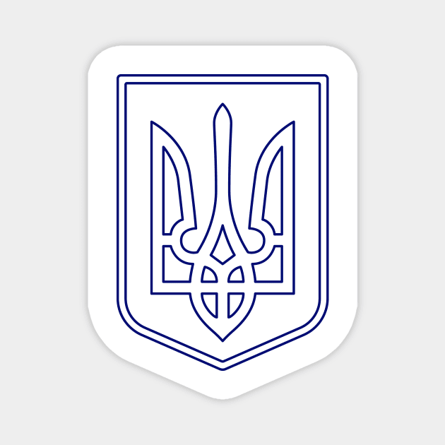 Ukraine trident Magnet by AlexanderZam