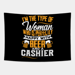 Cashier's Wife Married Couple Gift Tapestry