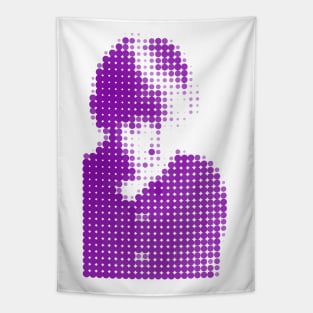 Mark E Smith / Minimalist Graphic Artwork Design Tapestry