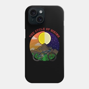 The cycling of biking Phone Case