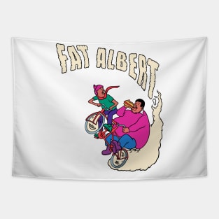 Fat Albert Cartoon Tapestry