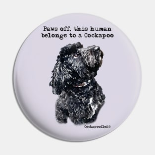 Cockapoo Dog Pin