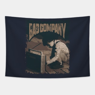 Bad Company Vintage Radio Tapestry