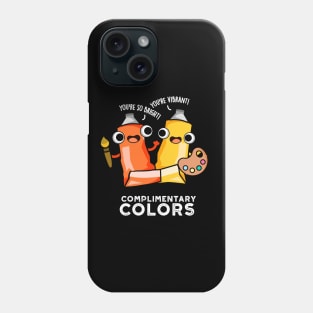 Complimentary Colors Cute Paint Pun Phone Case