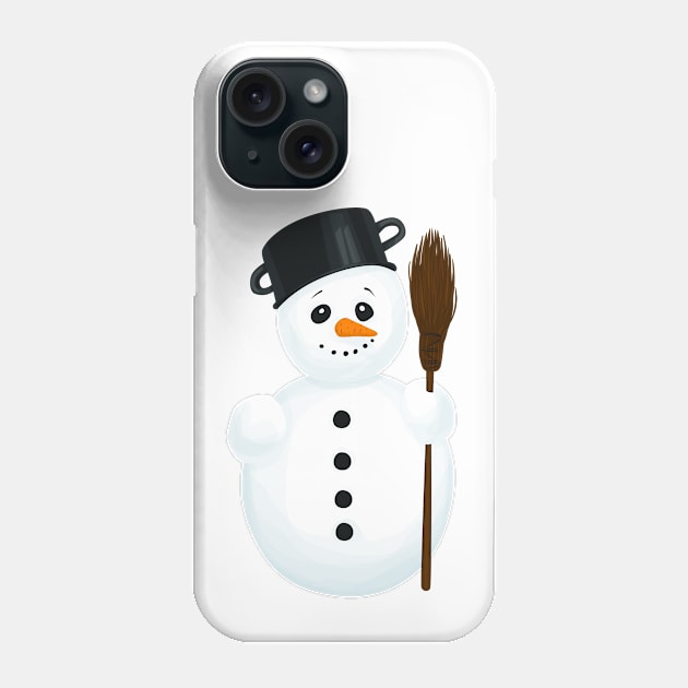 Snowman Phone Case by katerinamk