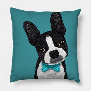 Bow Tie Boston Pillow