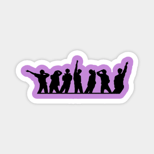 Bangtan Silhouette Magnet