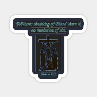 Jesus The Christ Crucifixion Magnet