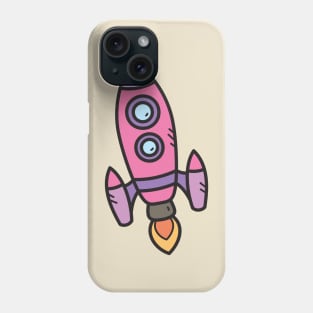 Rocket Cartoon Phone Case