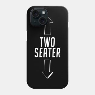 two seater only black edition Phone Case