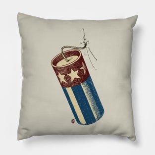 Vintage Firecracker Pillow