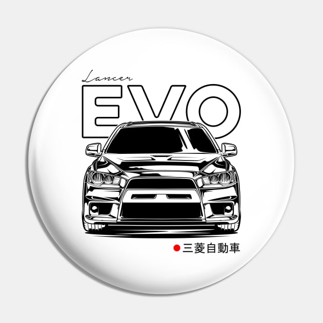 Lancer Evolution X Pin by idrdesign