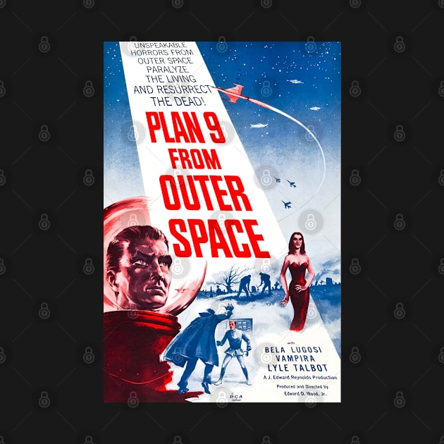 Plan 9 Color Poster by Pop Fan Shop