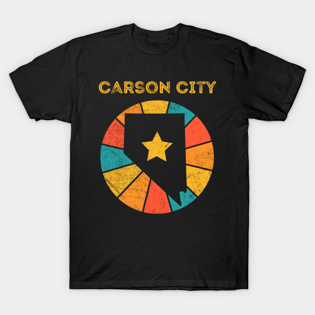 Discover Carson City Nevada Vintage Distressed Souvenir - Carson City Nevada - T-Shirt