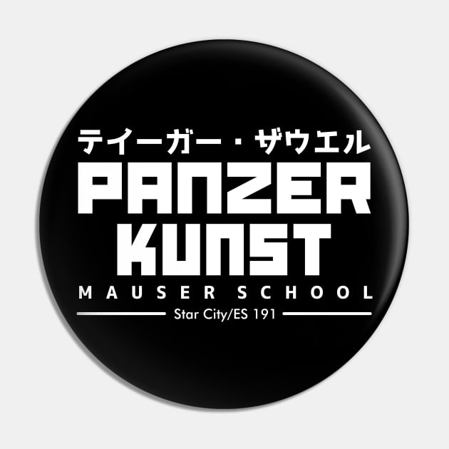 Panzer Kunst Pin by AlonaGraph