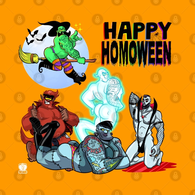 Happy Homoween by BeefcakeBoss