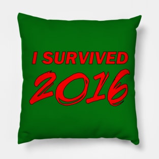 I Survived 2016 Pillow