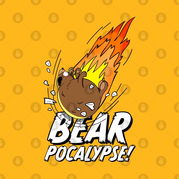 BEARPOCALYPSE! Meteor Bear by LoveBurty