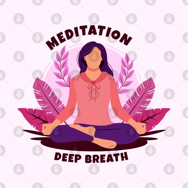 Meditation and Deep Breath by JonWKhoo