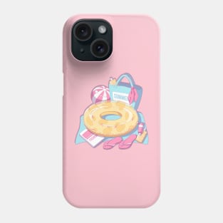 The summer beach things Phone Case