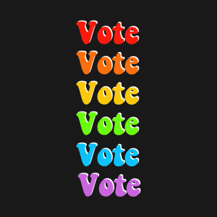 Rainbow Vote T-Shirt