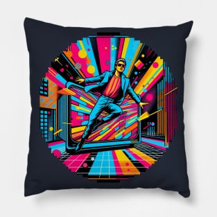 Stay On These 80s Pillow