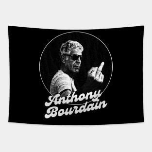 Anthony Bourdain pose Tapestry