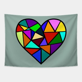 Corazón color Tapestry