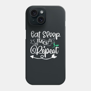 Eat Sleep Tech Repeat Phone Case