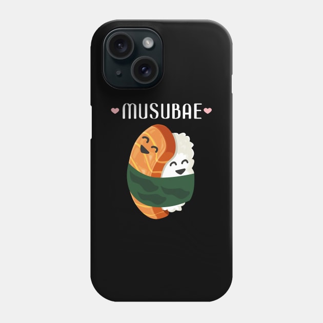 Musubi Hawaiian Food Pun Musubae Humor Japan Phone Case by FunnyphskStore