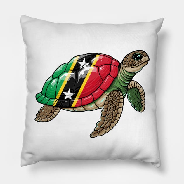 saint kitts Pillow by mamabirds