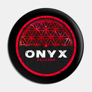Onyx Records Pin