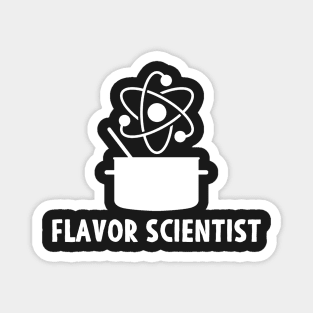 Chef Gift Flavor Scientist Chemical Cooking Magnet