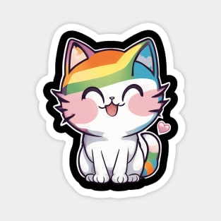 I Love You Baby Kitty Magnet