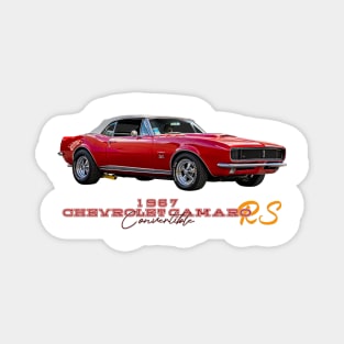 1967 Chevrolet Camaro RS Convertible Magnet