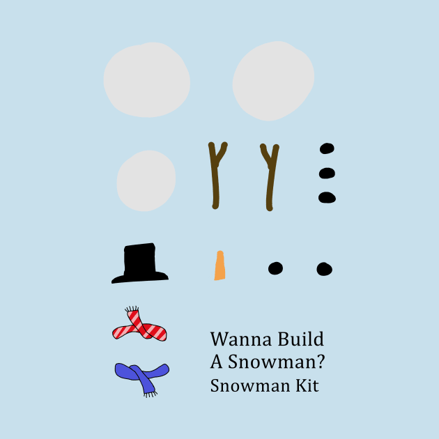 Wanna Build a Snowman? Snowman building kit by DesignsBySaxton