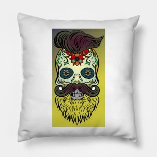 Sugar Skull 29 (Style:25) Pillow