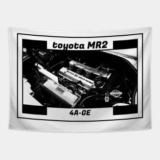 TOYOTA MR2 MK1 ENGINE Tapestry