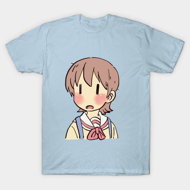 funny yuuko meme surprised face nichijou - Anime Memes - Phone Case