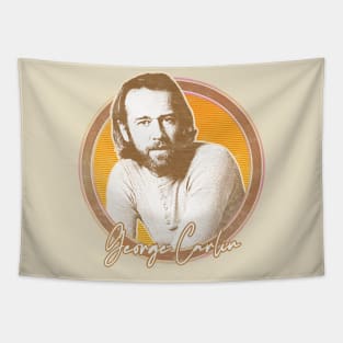 George Carlin / Retro Fan Art Design Tapestry