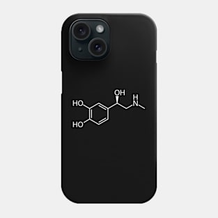 Adrenaline/Epinephrine Chemistry Molecule Structure Phone Case