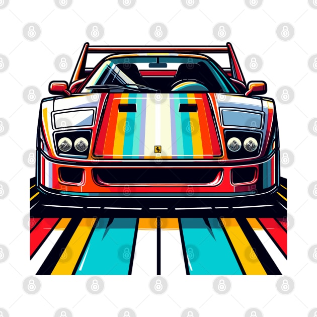 Ferrari F40 by Vehicles-Art